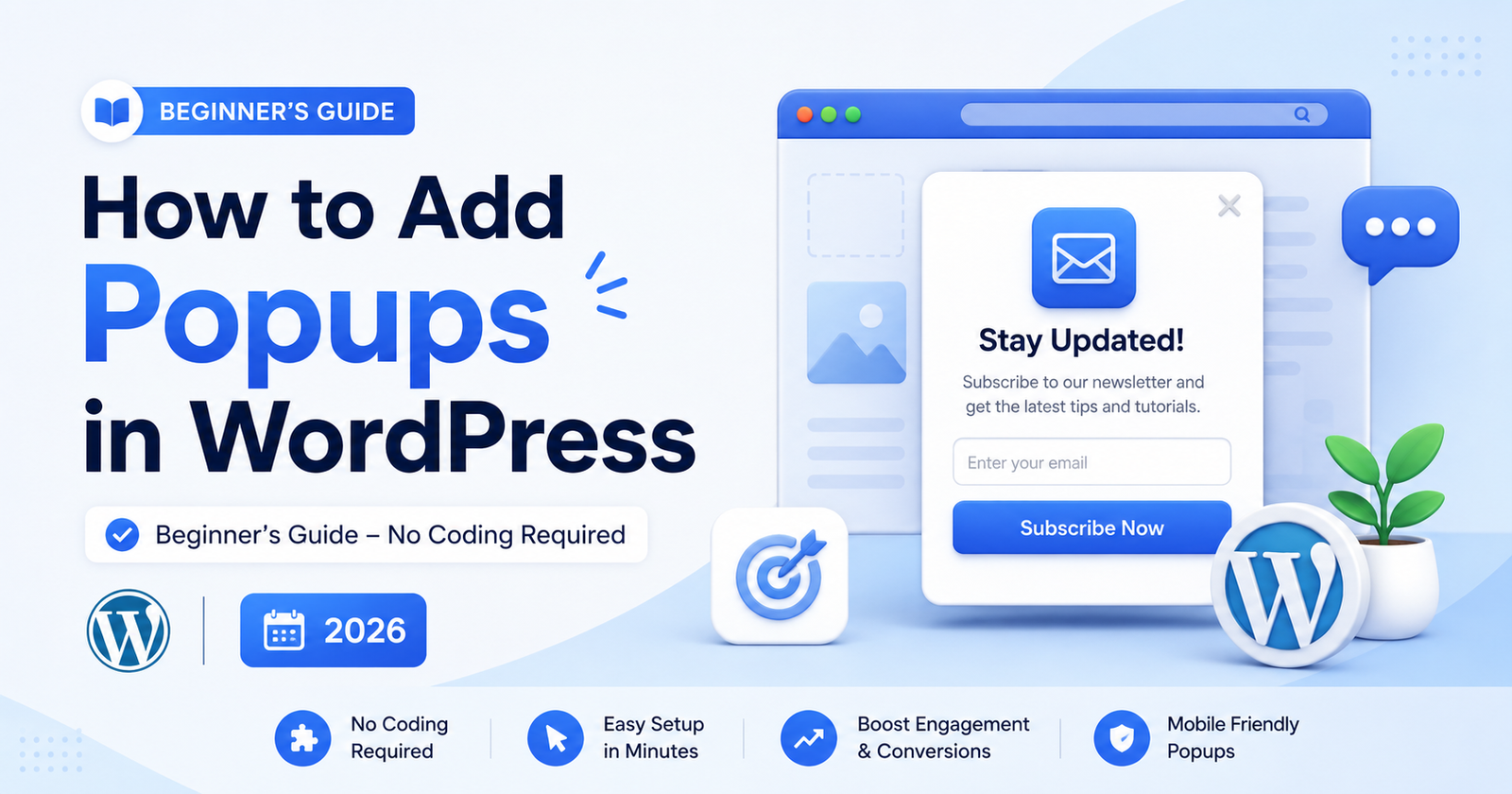 How to Create a Popup in WordPress