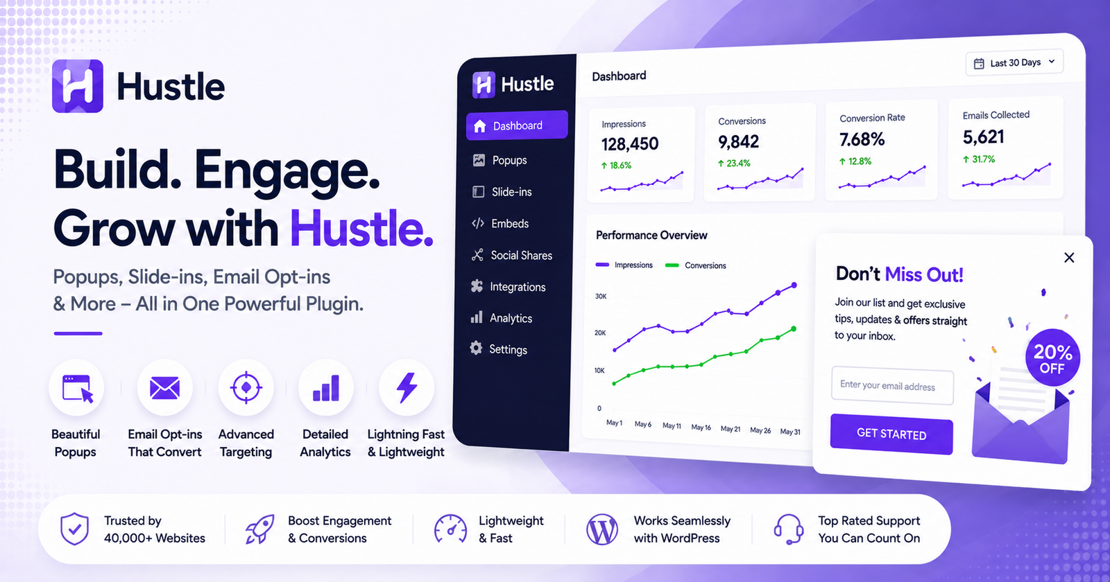 Hustle - WordPress Popup Plugin
