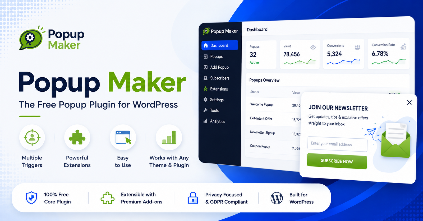 Popup Maker - WordPress Popup Plugin