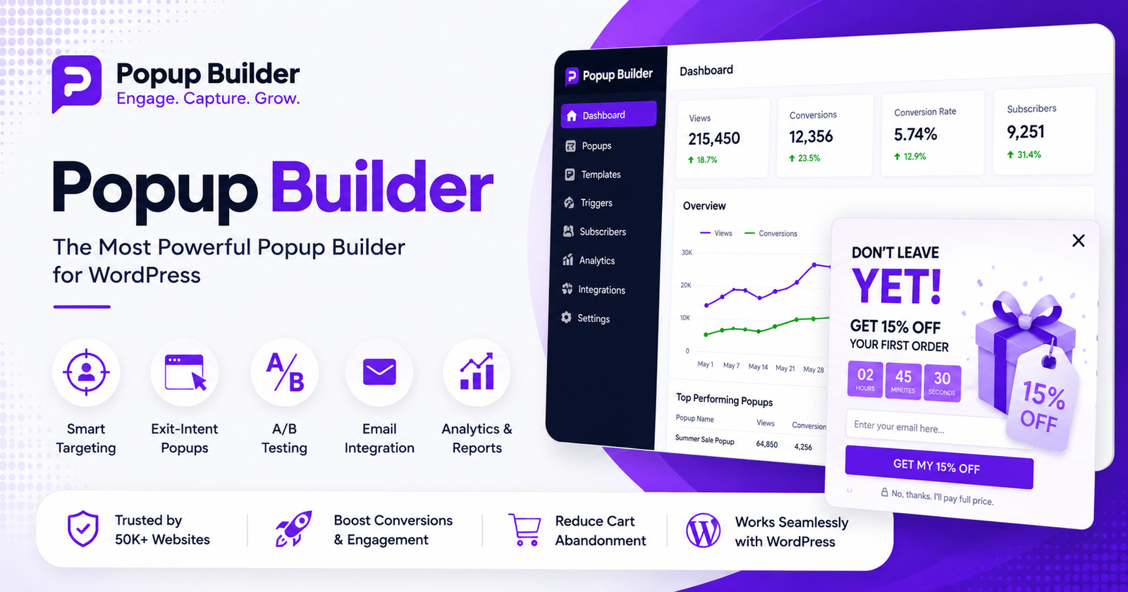 Popup Builder - WordPress Popup Plugin