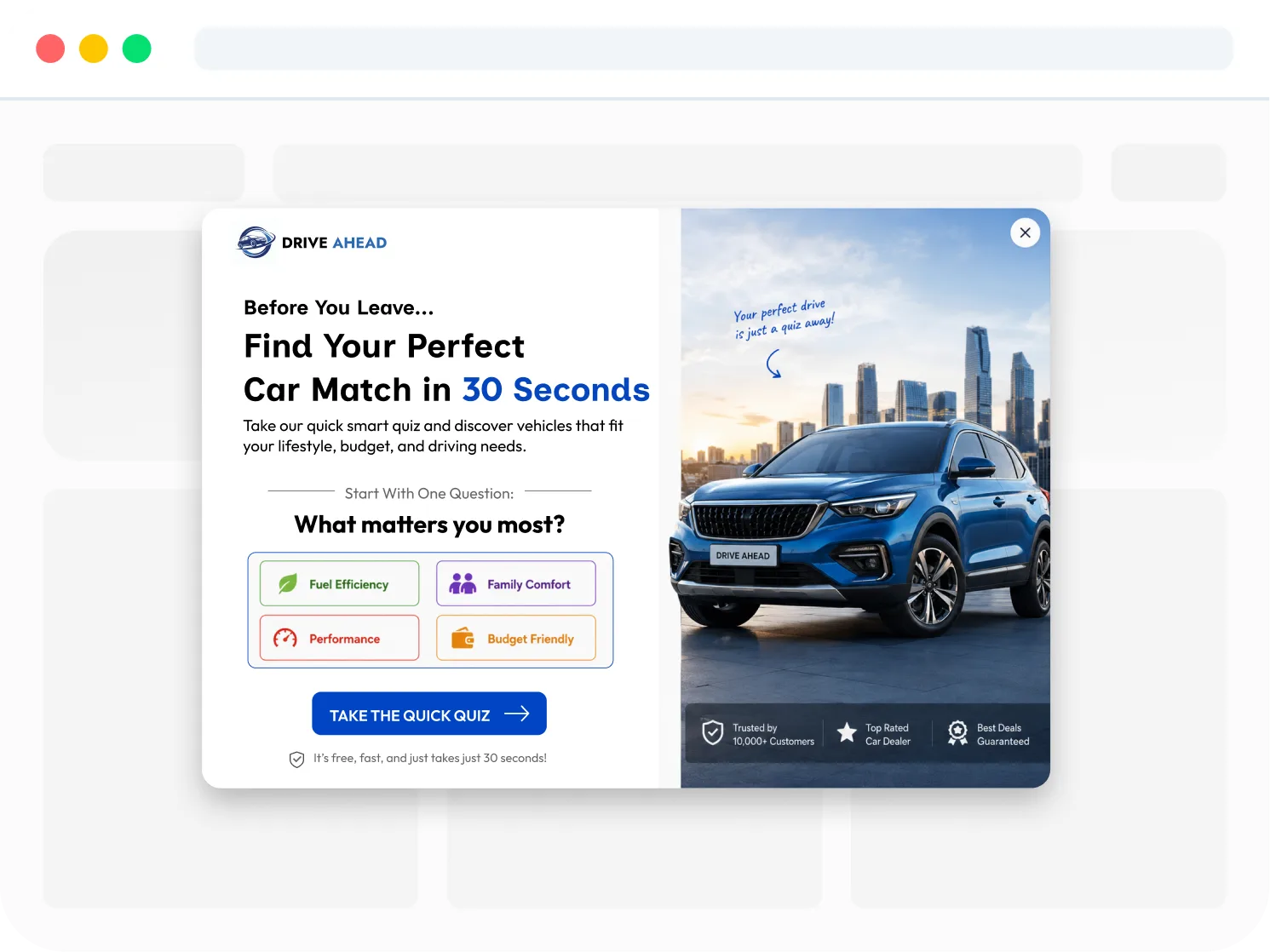 Smart Exit Offer