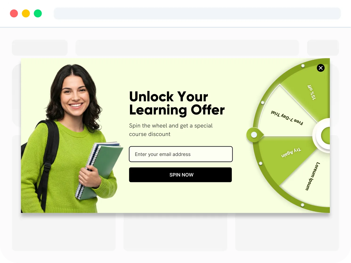 Popup Template 5