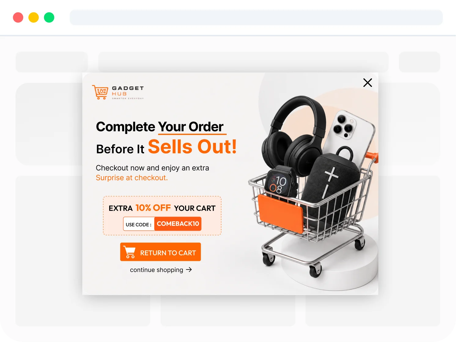 Last Chance Popup