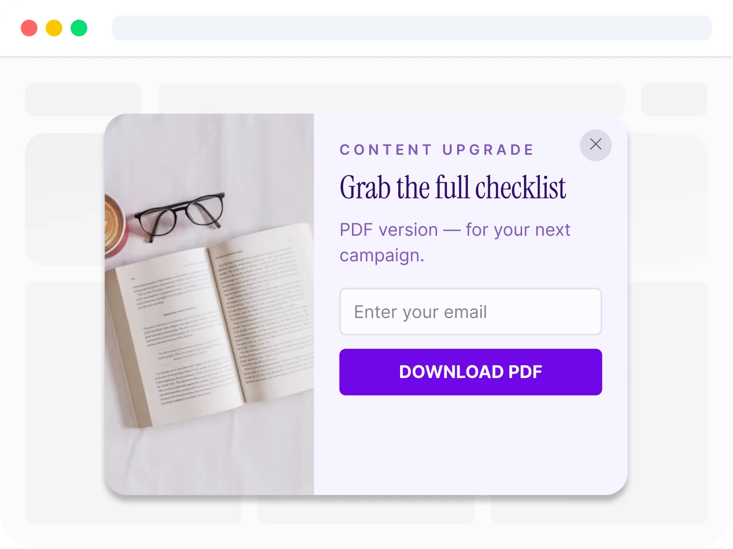 Content Upgrade